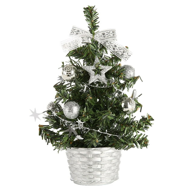 Boovnll Christmas Tree Decorations, Artificial Tabletop Mini Christmas Tree Decorations Festival Miniature Tree 20Cm, Christmas Decorations, Christmas Decor, Christmas Decorations Indoor