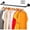 Black, variant on XYADX 38 inches Black Wall Mounted Clothes Rack, Industrial Pipe Heavy Duty Garment Rack for Closet & Laundry Room