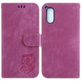 thumbnail image 2 of Compatible avec Sony Xperia 5 V Étui Portefeuille à Rabat Mignon en Relief Motif Tigre avec Porte-Cartes, 2 of 5