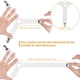 thumbnail image 4 of Correas para sujetar sábanas, 8 piezas Sujetadores para sábanas Triángulo ajustable Tirantes elásticos Clips de esquina para colchón con pinzas resistentes Negro Ormromra PTL015-2, 4 of 7