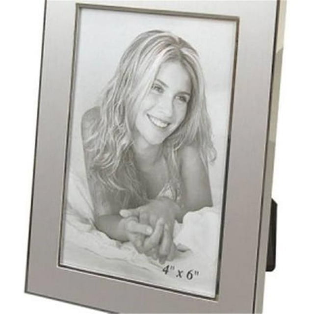 Leeber 63348 8 x 10 in. Jolene Brushed Aluminium Frame