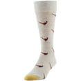 thumbnail image 3 of GOLDTOE Edition Mens Conversational Crew Socks, 3-Pack, 3 of 4