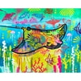 thumbnail image 3 of Dean Russo Collection 18x15 Black Modern Framed Museum Art Print Titled - Sting Ray, 3 of 5