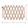 thumbnail image 2 of Wood Folding Gate Expandable Cat Dog Divider Gate for Small Pet, 2 of 8