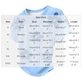 thumbnail image 3 of DeHolifer Women's T-Shirts Casual Floral Short Sleeve Crewneck Summer Lightweight Tee Shirts Sky Blue 3XL, 3 of 5