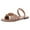 Brown, variant on Bmisegm Ladies Summer Flower Hollow Out Open Toe Flat Bottom Beach Large Size Two Wear Sandals Slippers Sandals Women Summer Black 8