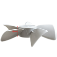 thumbnail image 3 of 10PCS BBQ Grill Hopper Fuel Fan Blower Fan Blade, 3 of 5