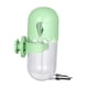 thumbnail image 5 of Bebedero automático para loros, dispensador de comida para pájaros, botella transparente. Verde, 5 of 9