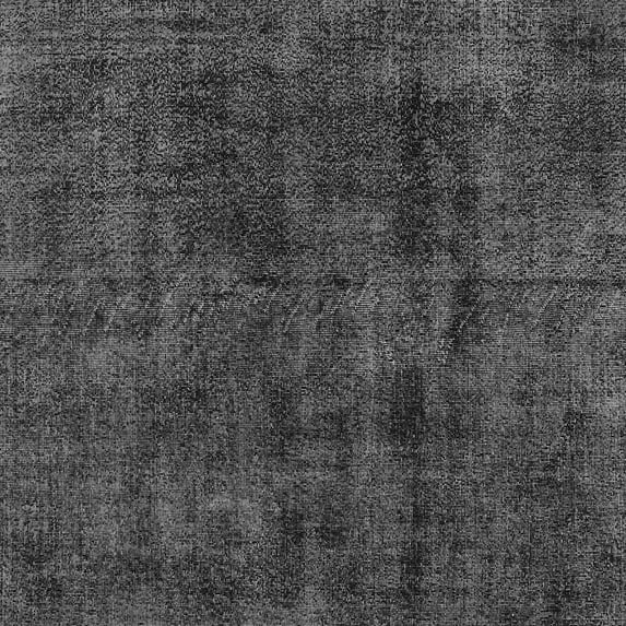 Ahgly Company Indoor Square Persian Gray Bohemian Area Rugs, 4' Square