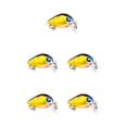 thumbnail image 1 of ZheElen Leurres de Pêche Réalistes Crankbaits Durs Swimbait Petite Simulation Hameçons de Pêche Réalistes pour Eau Salée g 5Ensemble, 1 of 6