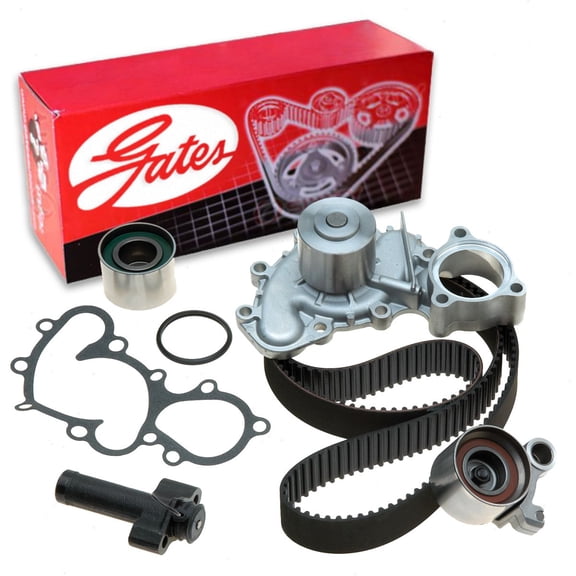 Gates PowerGrip Timing Belt Kit w Water Pump compatible with Toyota Tacoma 3.4L V6 1995-2004