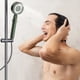 thumbnail image 4 of Cabezal de ducha, accesorios de baño, cabezales de ducha presurizados para el hogar y duchas con boquilla de agua presurizada potente de cinco velocidades, cabezal de ducha, 4 of 4
