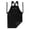 Black, variant on Leather Welding Work Apron - Heat Resistant & Flame Resistant Bib Apron, Flame Retardant Heavy Duty BBQ Apron