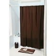 thumbnail image 2 of Clear Light Blue Plastic Shower Curtain Rings - Set of 12, 2 of 5