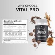 (2 Pack) Vital Pro Capsules, Vital Pro Advanced Performance Support Supplement (120 Capsules)