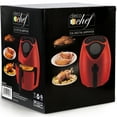 thumbnail image 3 of Deco Chef XL Digital Air Fryer Cooker 1300W, 14.5 Cup, 3.7 QT, Non-Stick, Digital Display, Automatic Shut-Off, Cool Touch Exterior, Removable Basket, Red, 3 of 11
