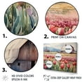 thumbnail image 3 of Designart "Beautiful Flowers" Tulips Floater Framed Canvas Prints, 3 of 5