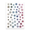 thumbnail image 4 of 16 Sheets Christmas Nail Sticker Festive Snowman Nail Decal Manicure Sticker, 4 of 8