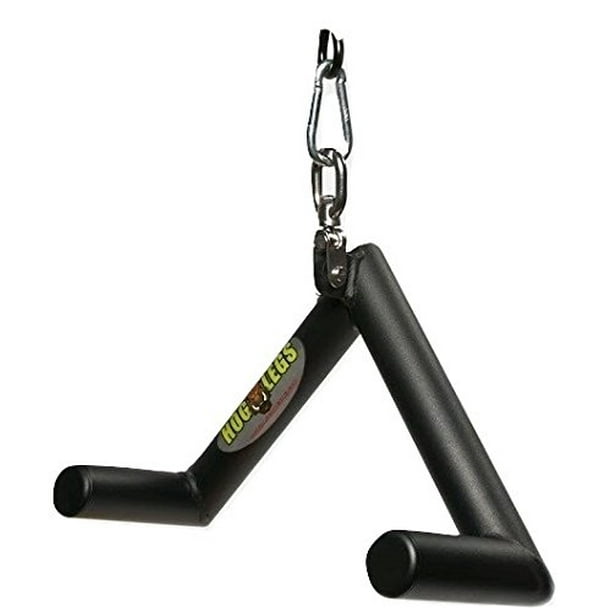 Seated Cable Row Handles 15" HOG Legs 'Razorback Wide'