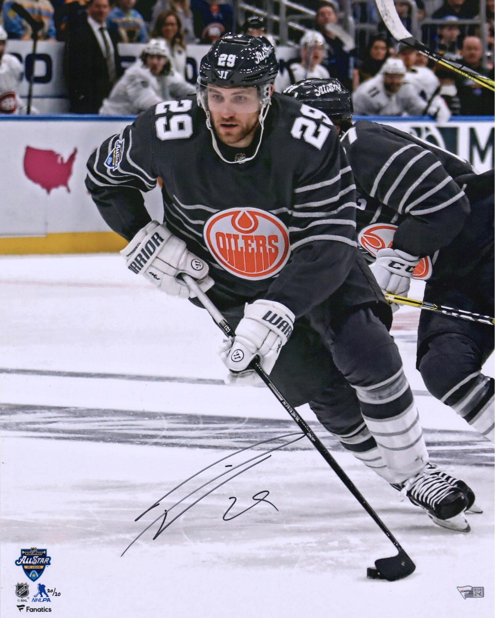 Leon Draisaitl Edmonton Oilers Autographed 16" x 20" 2020 Leon Draisaitl Edmonton Oilers Autographed 16" x 20" 2020