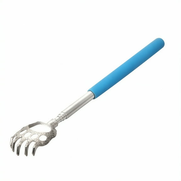 ACDANC Bear Claw Back Scratcher，Telescopic Stainless Steel Back Scratcher,Portable Body Massager,Adjustable Length for Adults and Women