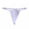 thumbnail image 4 of Womens Thong Low-Rise Seamless Sexy Underwear Threaded Cotton Panties, 4 of 8