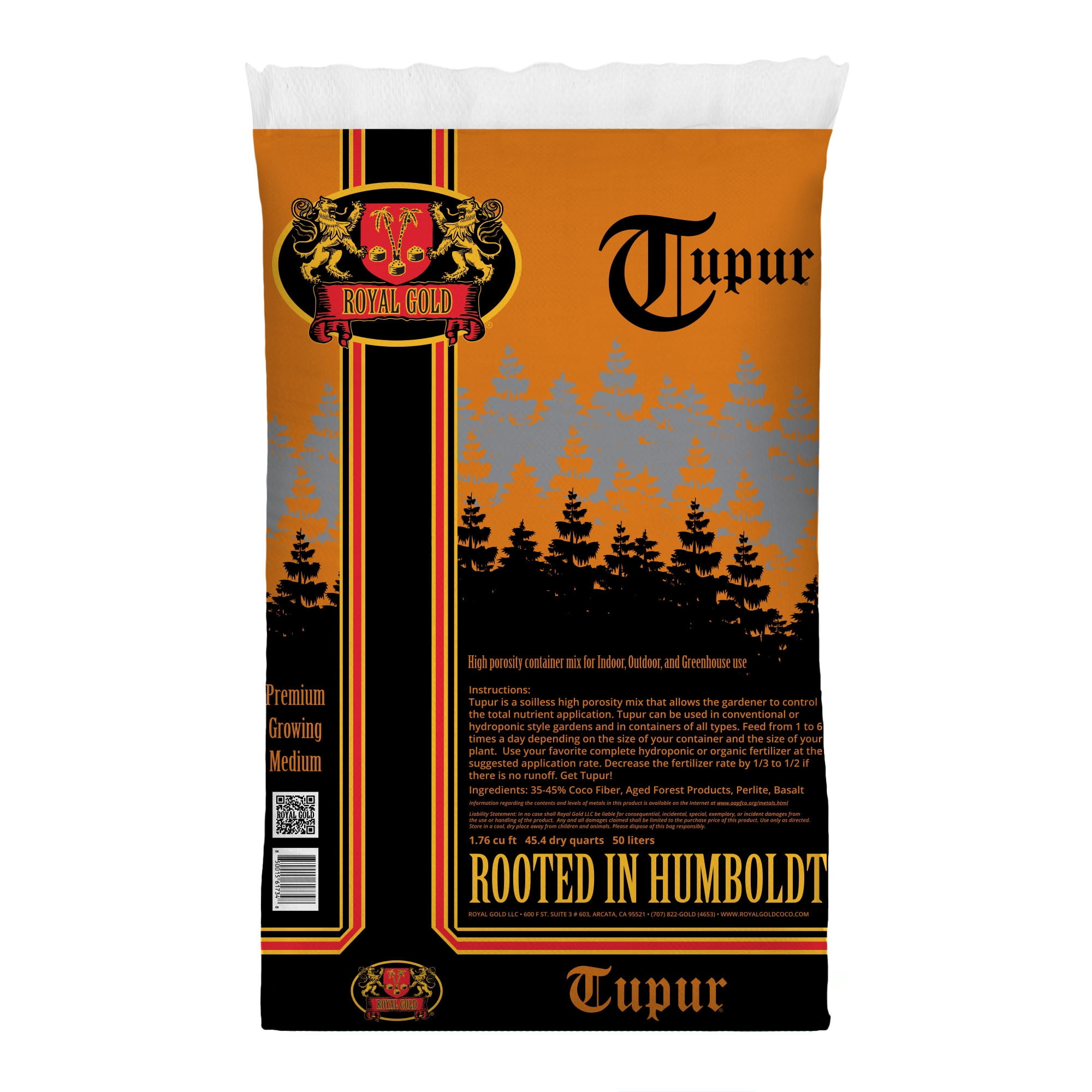 Royal Gold Tupur Mix Soilless Growing Medium for Plant Feeding, 1.76 cu ft
