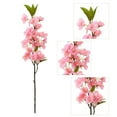 thumbnail image 6 of SHIMELE Artificial Cherry Blossom Branch, Faux Pink Flower Stems, Realistic Floral Arrangement for Home Decor, Dining Table Centerpiece, Office Decoration, 6 of 7