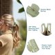 thumbnail image 4 of Garras de cabello Unique Bargains, pinzas de cabello francesas, pinzas de cabello de tortuga, grandes pinzas de cabello, horquillas para mujeres, verdes, 4 of 7