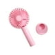 thumbnail image 1 of Monstrate Mini ventilador portátil ABS con 3-12 horas de funcionamiento para los días de verano Carga USB resistente y duradera Electrodomésticos Rosa 800mAh, 1 of 6
