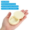 thumbnail image 5 of Uxcell Plastic Hole Plug, Flush Type Round Hole Plugs Cover Snap in Locking Hole Tube Beige 2", 5 of 7