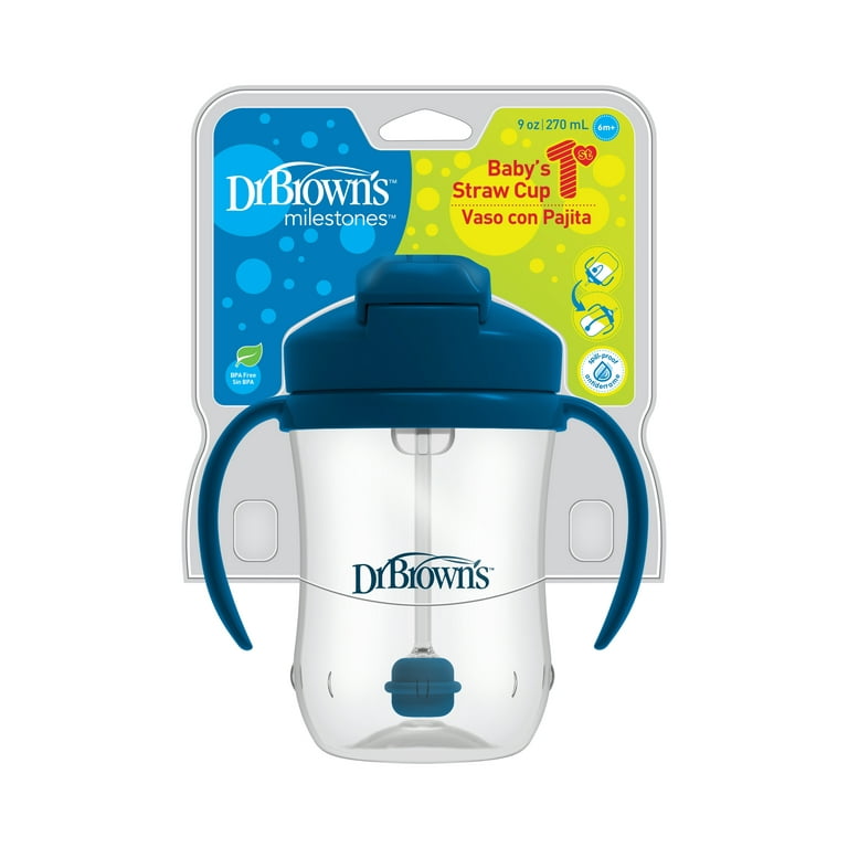 Dr. Brown's Milestones™ Insulated Straw Cup, 2-Pack