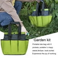 thumbnail image 4 of Garden Tote,Tool Bags Gardening Tote Bag Outdoor Multi Pocket Garden Tool Kit Holder Bag Compact Hand Tool Gardeners Storage Bag Tote Organizer Yard Plant Tool Carrier Bag Pouches, 4 of 7