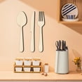 thumbnail image 4 of 1 Set of Wooden Household Utensils Sign Wall Decor Rustic Cutout Kitchen Wall Decor, 4 of 7