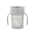 thumbnail image 1 of Twistshake 360 Sippy Cup 230ml Spill-Free Pastel Grey 6+m, 1 of 5