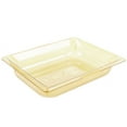 thumbnail image 2 of Vollrath Super Pan Plastic High Temperature Pan Amber 1/2 Size 2 1/2"D, 2 of 4