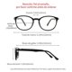 thumbnail image 5 of Cyxus Retro Filtro de Luz Azul para Lentes Antireflejantes Gafas para Computadora Anti Tensión de Ojos CP 8561T01 Cyxus Style, 5 of 5