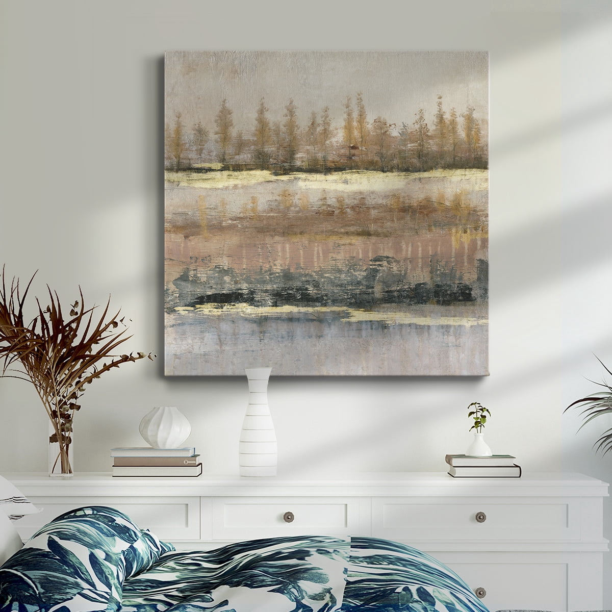 Wexford Home What Lies Beneath IV-Premium Gallery Wrapped Canvas, 32" x 32" - Ready to Hang