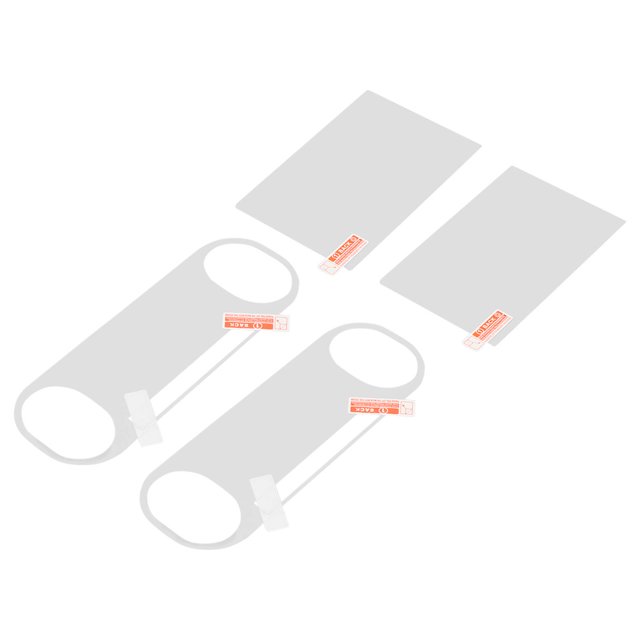 Protecteur d'Écran de Remplacement pour Console de Jeu, Couverture de Protection d'Écran de Console de Jeu Dureté 9H Verre Clair HD pour Console de Jeu