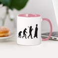 thumbnail image 3 of CafePress - Graduation Evolution Mugs - 11 oz Ceramic Mug - Novelty Coffee Tea Cup, 3 of 4