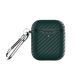 thumbnail image 2 of Gwong Electrónica Funda protectora a prueba de polvo de fibra de carbono para Airpods 1/2 Auricular compatible con Bluetooth, 2 of 7