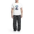 thumbnail image 5 of CafePress - Pro Ukraine Support Ukrainian Flag Peace S Pajamas - Men's Light Loose Fit Cotton Pajama Set, 5 of 7