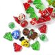 thumbnail image 3 of Craft Beads Christmas Theme Handmade Lampwork with Transparent Glass Bead Set Mixed Color 26-27s, 3 of 5