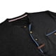 thumbnail image 5 of pstuiky camisetas de hombre, Blusa de manga corta con cuello vuelto, bolsillos y botones de colores lisos para hombre camisetas de hombre s, 5 of 8
