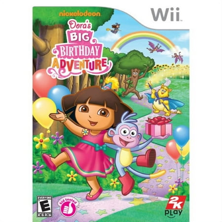Restored Dora the Explorer: Dora's Big Birthday Adventure - Nintendo Wii (Refurbished)