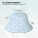 thumbnail image 3 of Fotbe Cute Bunny Sombrero Tipo Pescador con Estampado – Sombrero de Sol de Algodón de Moda para Playa, Golf, Pesca, 3 of 6
