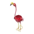 thumbnail image 2 of Animal Shape Iron Plant Pot, Decoration Flamingo Shape Flower Pot  For Garden, 2 of 8
