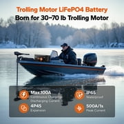LiTime 12V 200Ah LiFePO4 Lithium Battery Low Temp Bluetoothfor RV Marine Solar
