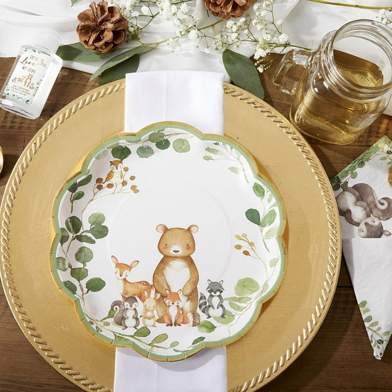 Wedding paper plates bulk cheap