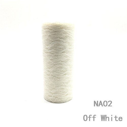 Rollo de tul de encaje de 15cm y 10 yardas, costura de ropa y tela, decoración de boda, silla de fiesta, faja, arco, Decoración de mesa